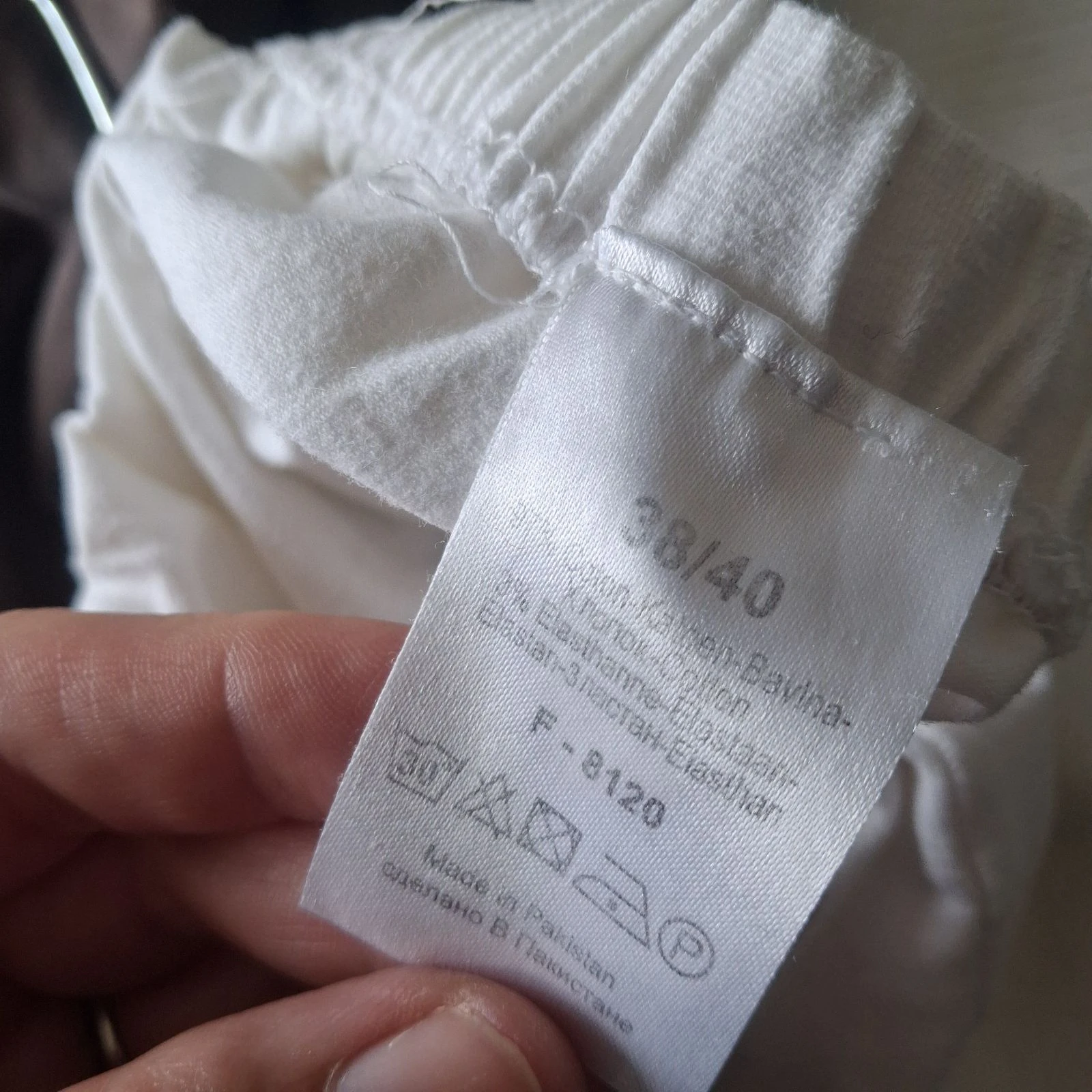 Lote de 2 leggings curtas brancas – photo 5